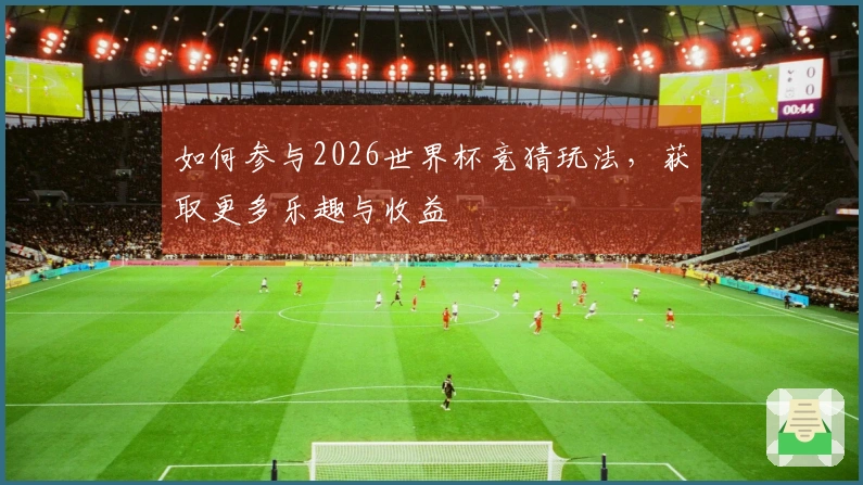 如何参与2026世界杯竞猜玩法，获取更多乐趣与收益