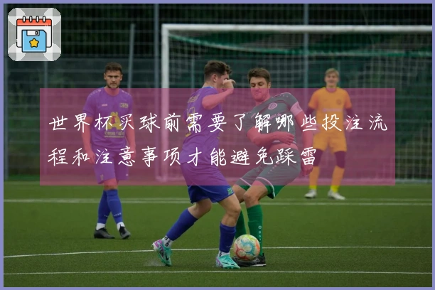 世界杯买球前需要了解哪些投注流程和注意事项才能避免踩雷