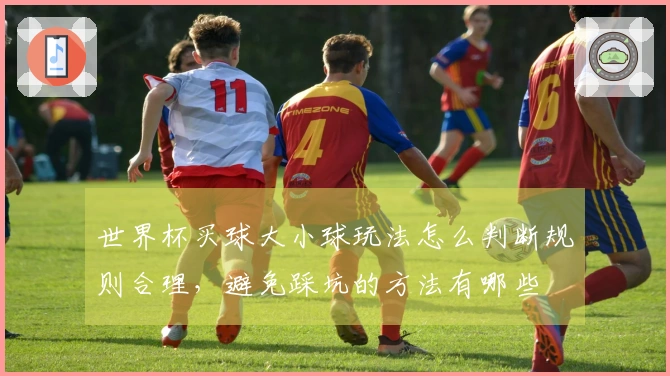 世界杯买球大小球玩法怎么判断规则合理，避免踩坑的方法有哪些